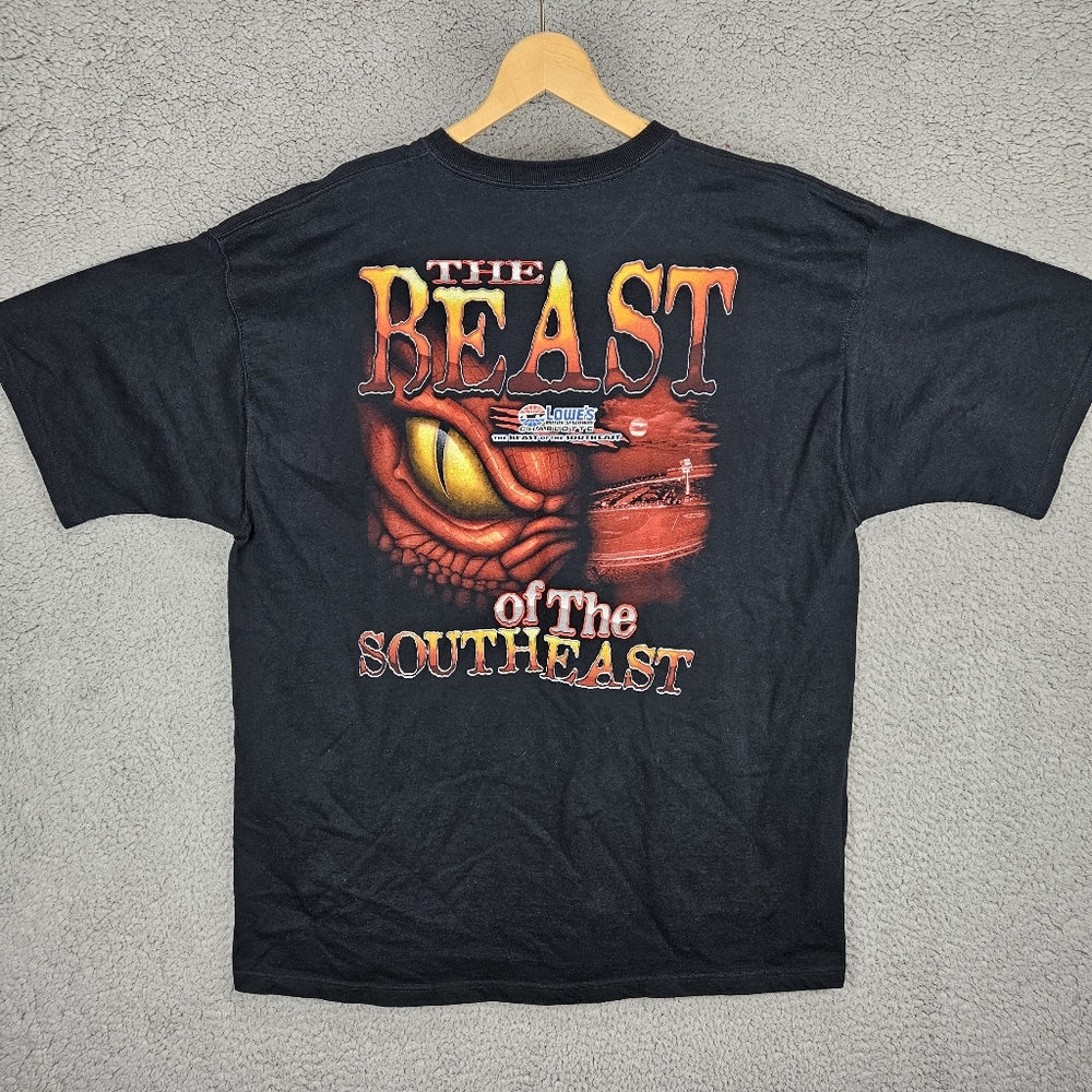 The Beast Of The Southeast Dragon Nascar Charlotte Racing T-Shirt Size 2XL